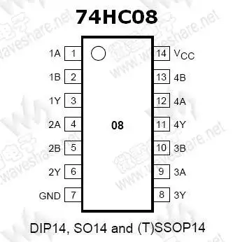 74hc08 概述       74hc08是一款高速cmos器件,74hc08引脚