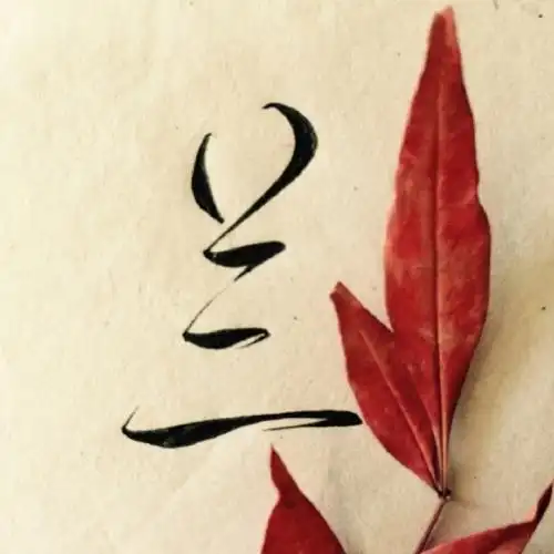 兰字素橡皮章素材来自微博零雨其蒙