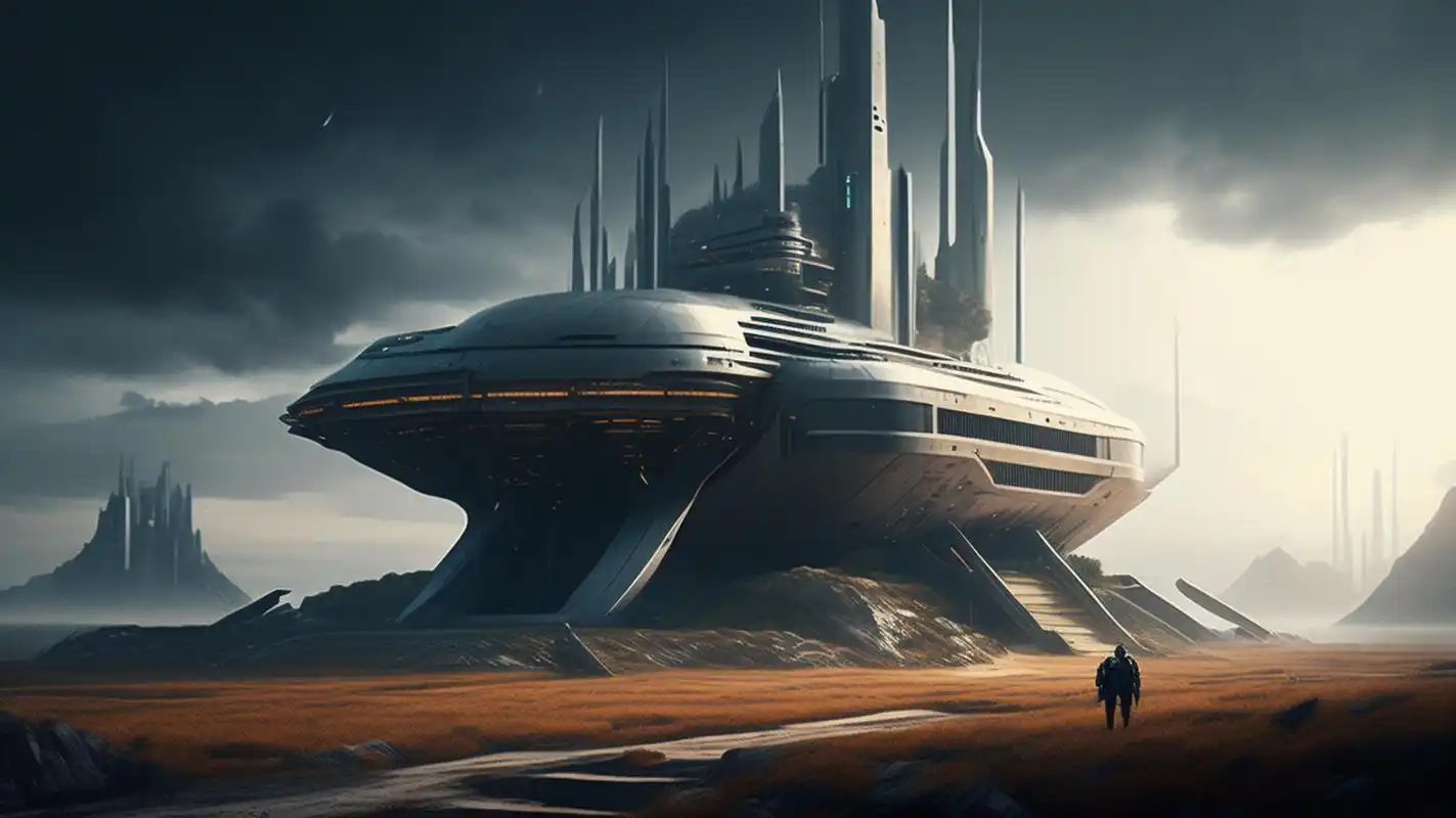 未来科幻建筑,无限想象空间.