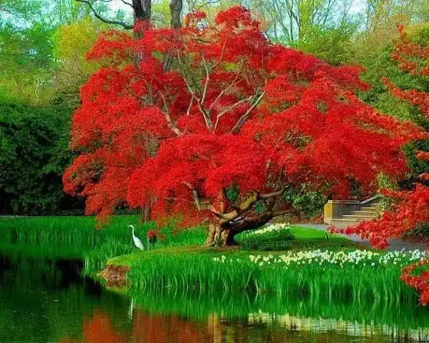 山青水秀好风光,繁花似锦四季美!