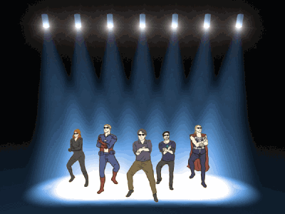 动漫跳舞骑马舞gif动图_动态图_表情包下载_soogif