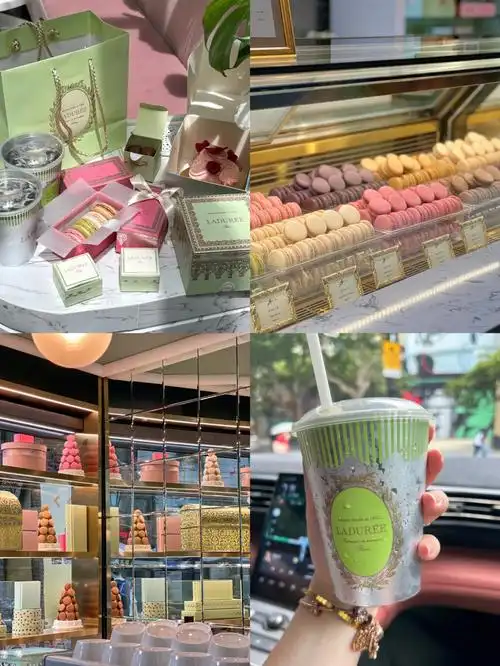 高中时超爱的laduree马卡龙又开回上海啦