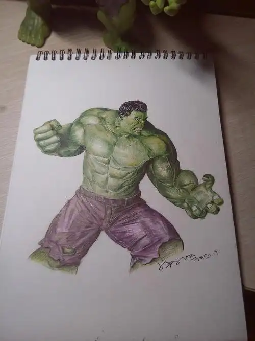 手绘浩克