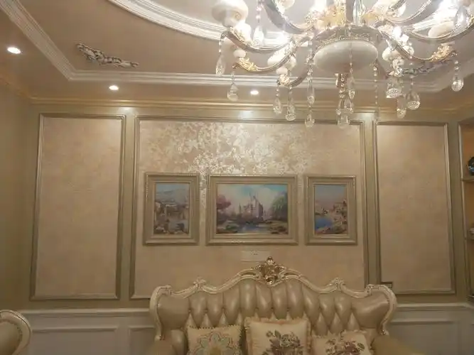 泥人部落艺术漆高端有品质的实景效果图.