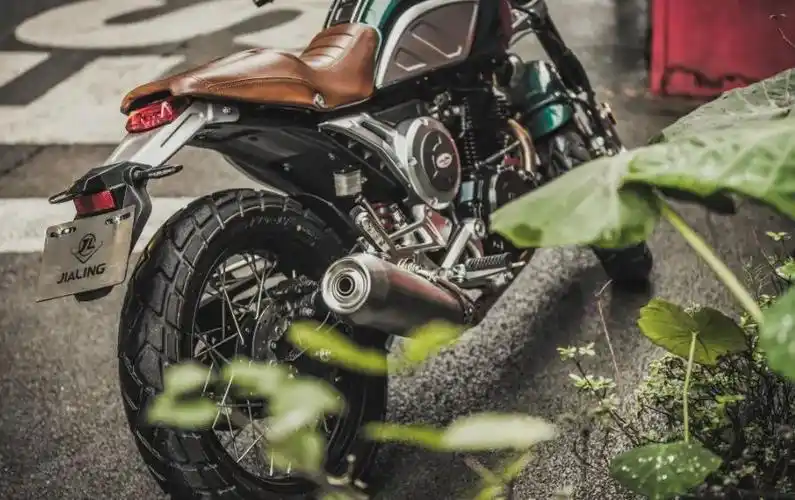 入门复古嘉陵250f静态赏析