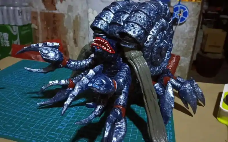 迪迦奥特曼邪神加坦杰厄加坦杰厄涂装完成.