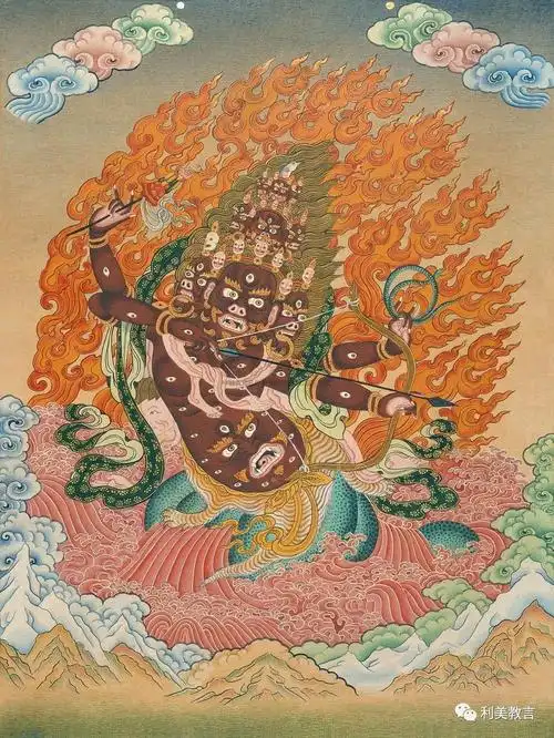 宁玛派敏珠林及协庆寺传承九大护法简介