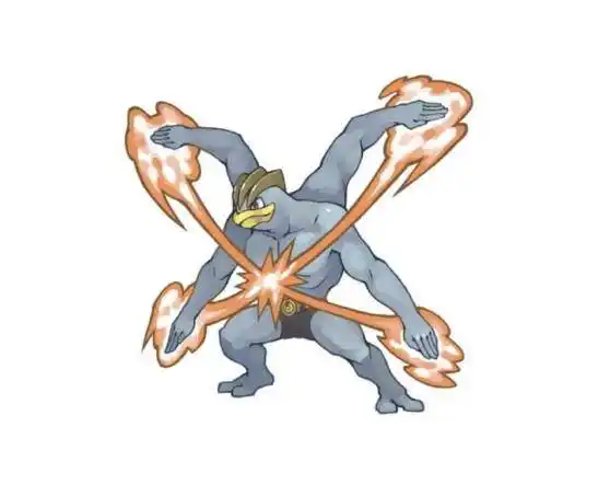 《精灵宝可梦》图鉴068:拥有四条手臂的兄贵——怪力