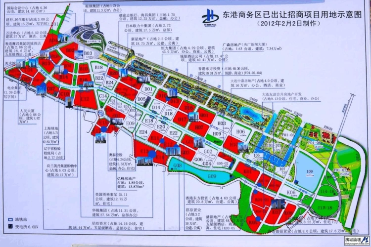 大连东港商务区