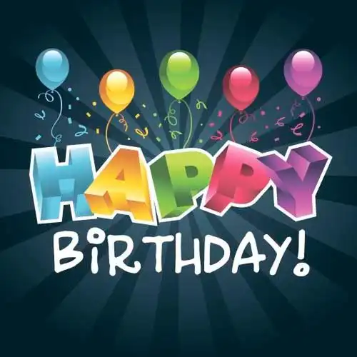 85岁生日快乐贺卡海报颜色