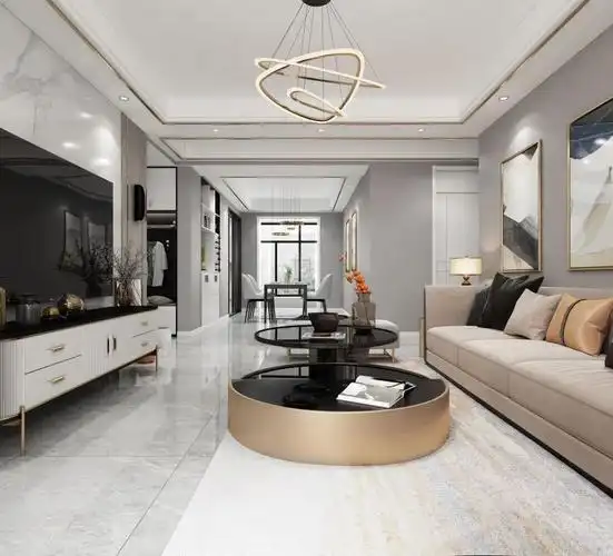 本期推荐|122㎡轻奢风格案例效果,对高品质生活细节的追求.