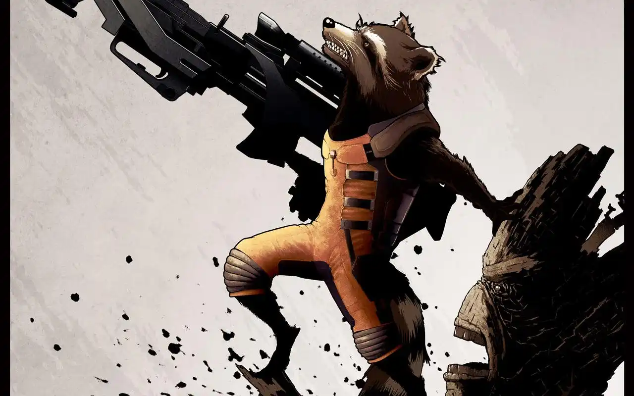 银河护卫队酷炫科幻高清剧照桌面壁纸第一辑高清大图预览1920x1200_欧