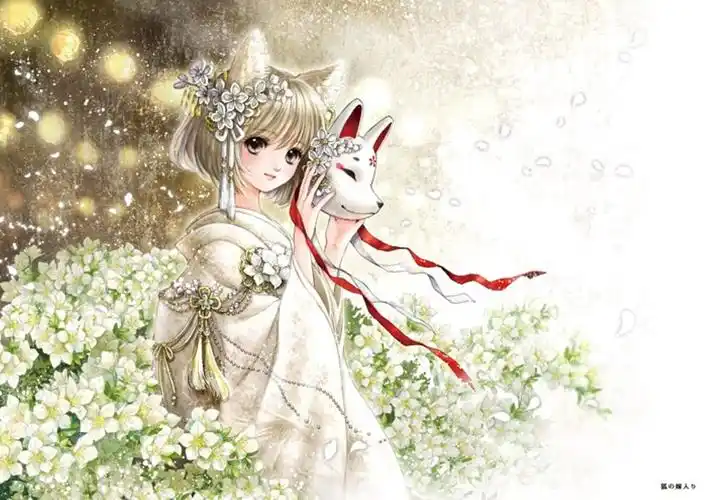 人物金发服装面具动漫狐狸面具blondemaskfoxmask壁纸图片