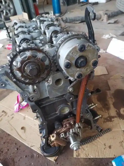 北汽威旺m20bj415b发动机正时链条怎么对