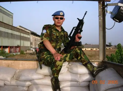 中国维和部队官兵写真图集