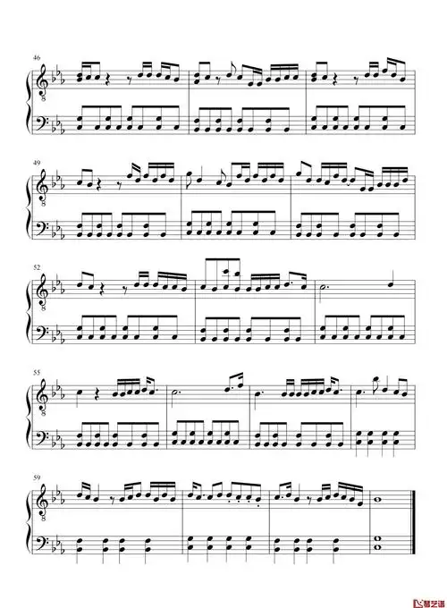 goodtime钢琴谱nikomoon