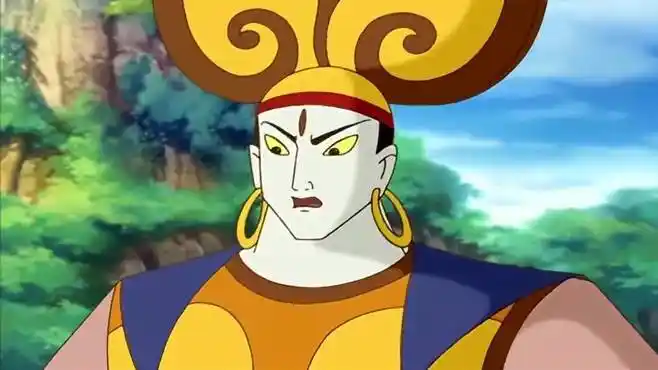 哪吒传奇:二郎神拿了盘古石想要离开,被山鬼放出迷雾给困住了-母婴