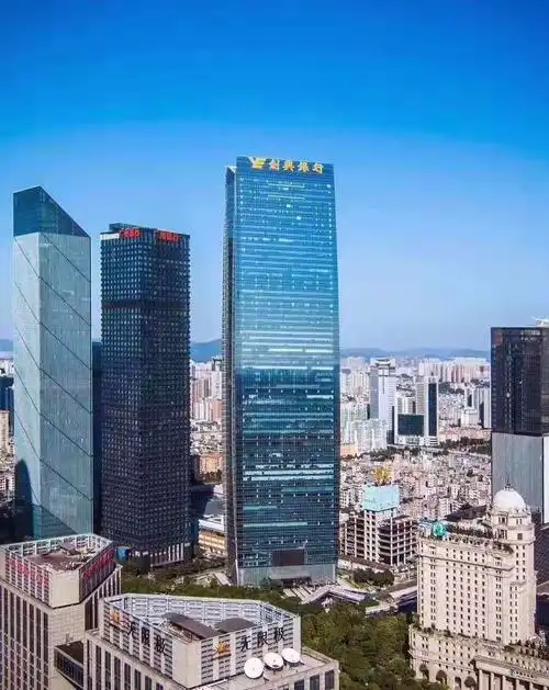 珠江新城越秀金融大厦核心位置标志建筑带百万豪