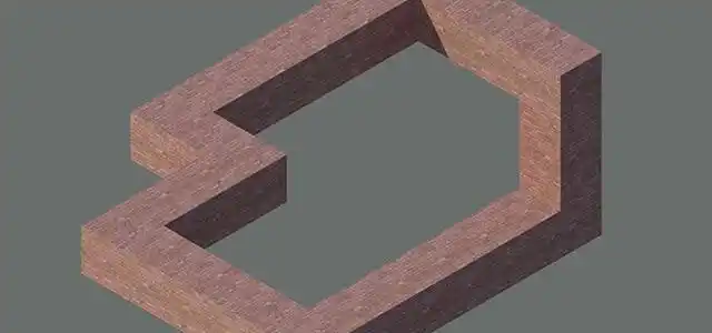 而且这些对象也不可能实际在三维空间构造出来(因为这种视错觉的产生