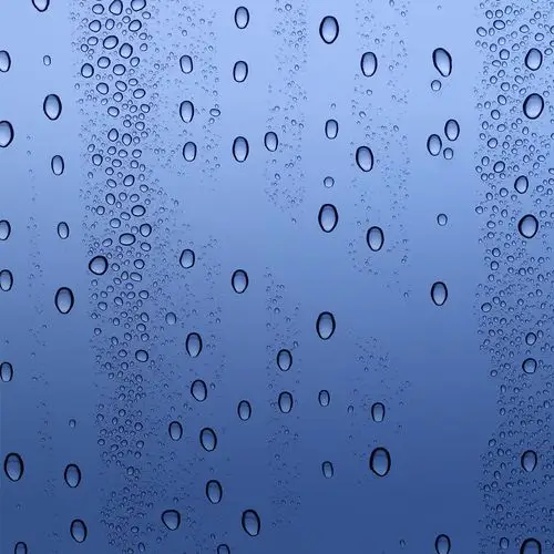 蓝色水珠背景图