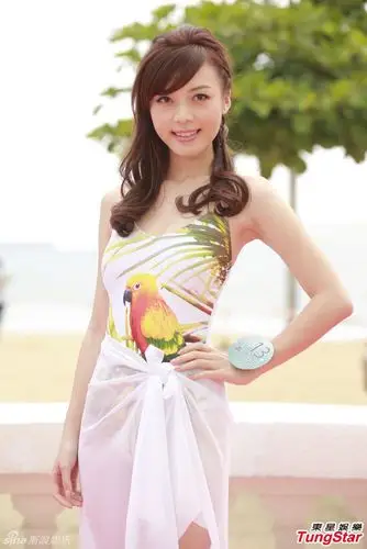 组图港姐16强佳丽首度泳装亮相见媒体