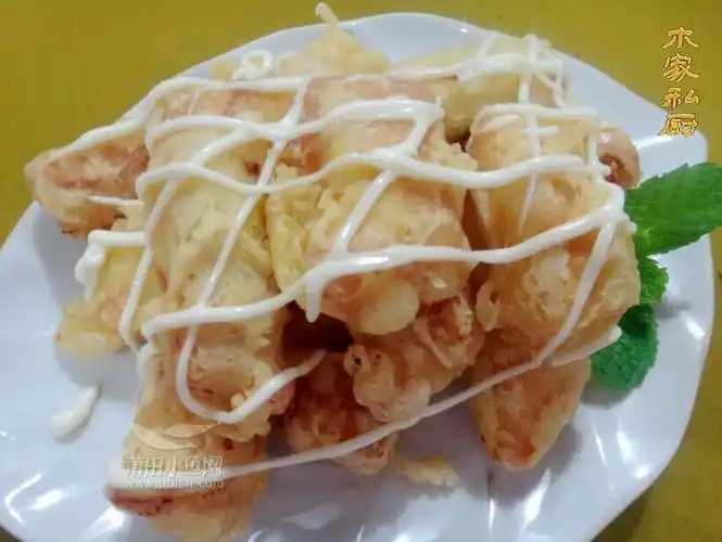 木家私厨十元也能出好菜炸蛏筒