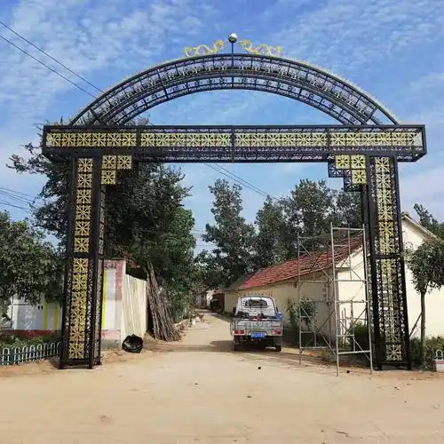 广东铁艺拱门凯旋门订做