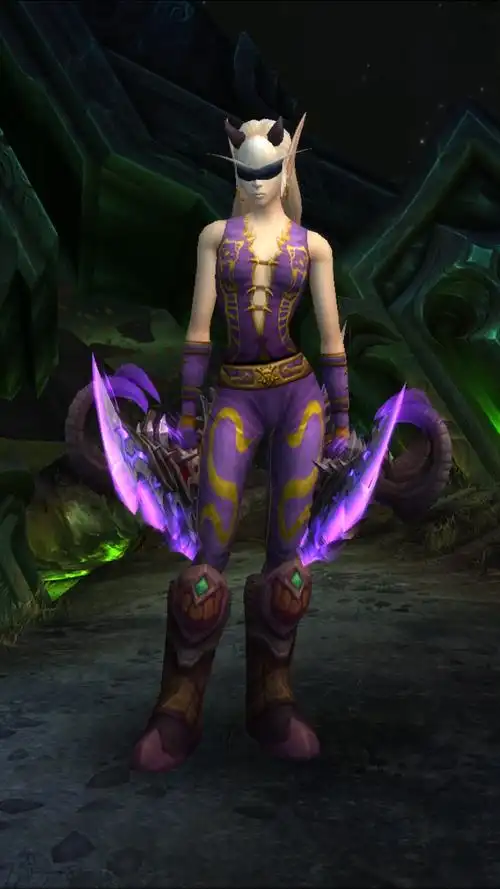 晒晒dh血精灵的幻化