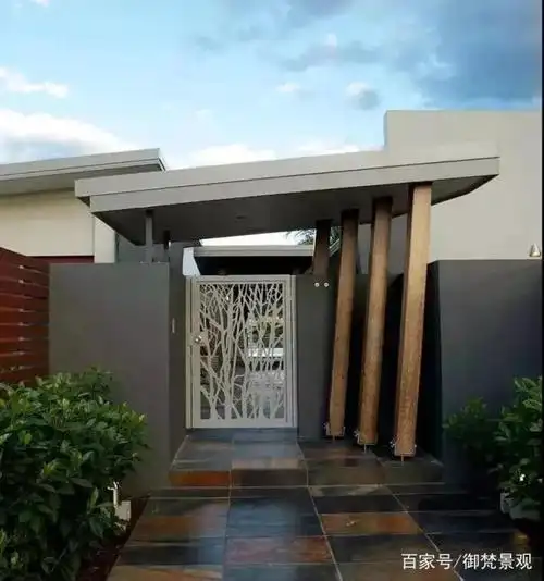 庭院设计:80款 · 超美的小院门设计