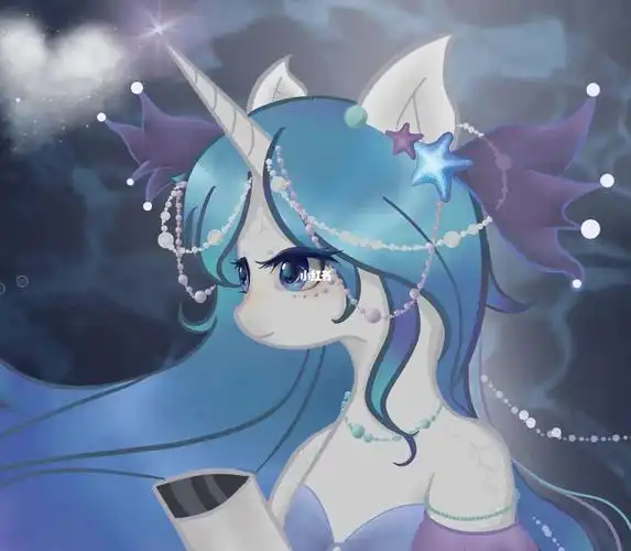 客单展示绝美的美人鱼小马居然只要