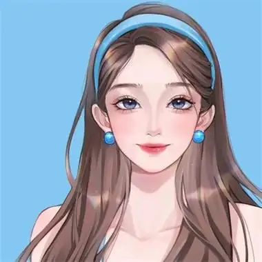 手绘头像女生唯美冷傲高冷优雅女头图片手绘