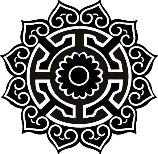 太阳纹饰图