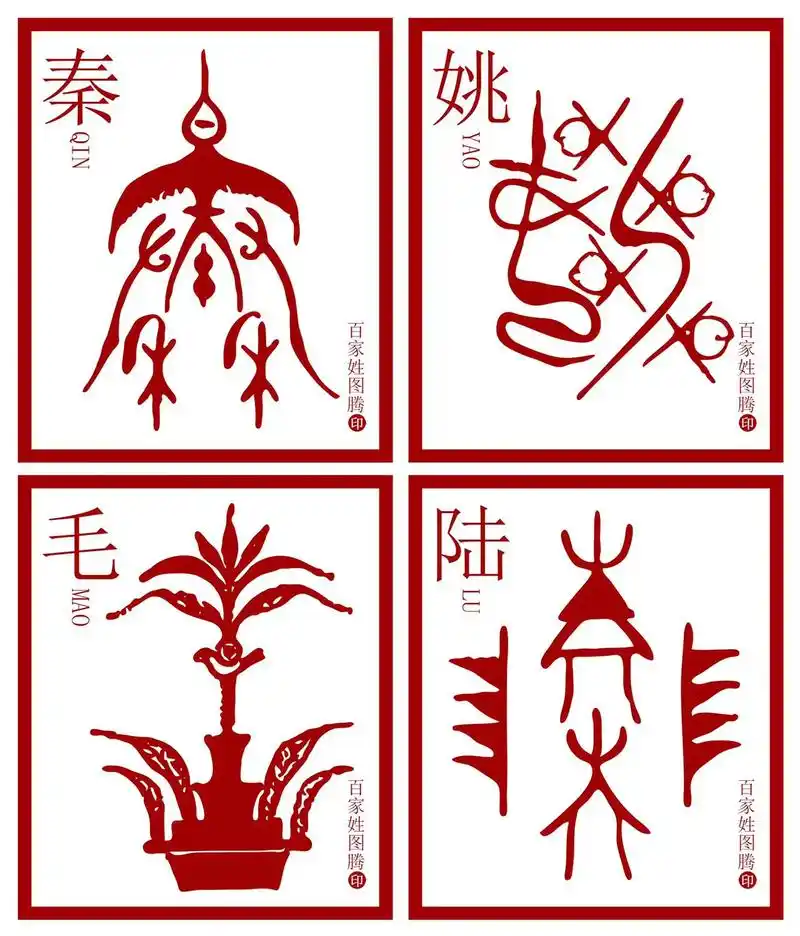 寻根姓氏及姓氏图腾93原来姓氏也有图腾.