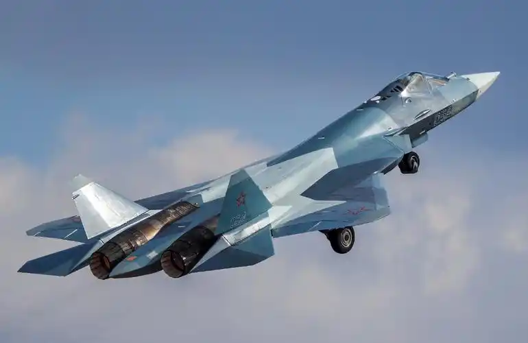 俄罗斯空军的刚需俄航空企业尽全力研制的苏57隐身战斗机