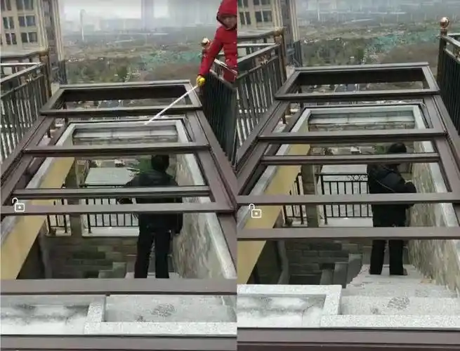 窗建材 屋顶窗 兮鸿开天窗开楼梯口屋面折叠平移.