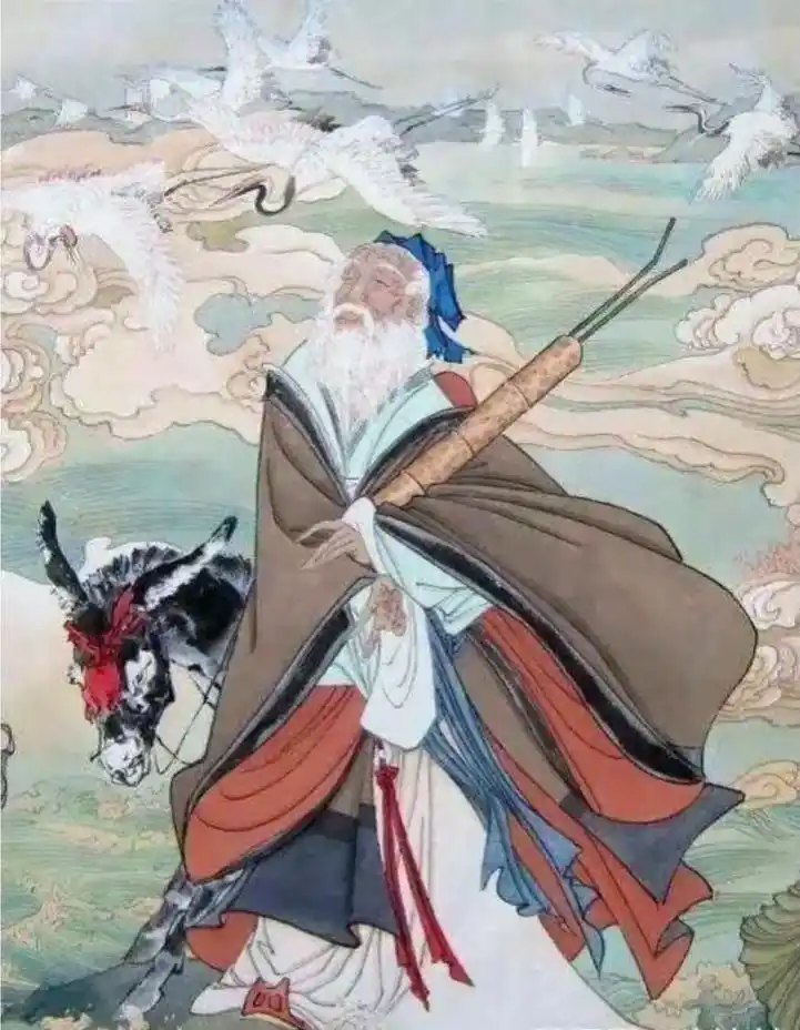 张果老是中国古代神话传说八仙之一,在中国民间有广泛影 - 抖音