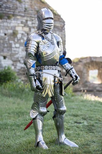 乌克兰代购armour◇手作中世纪骑士装甲哥特铠甲盔甲不锈钢套装