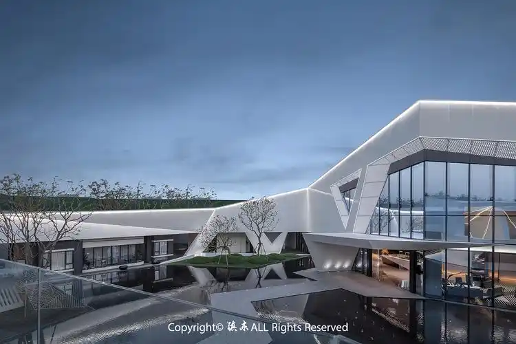 蓝光未来售楼部奥雅设计