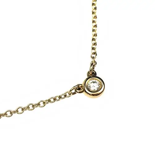 [9.5新]蒂芙尼tiffany女士750玫瑰金单钻项链70717017