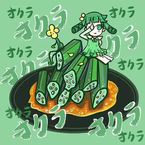 就画了日料拟人q版,其实也不全是拟人.就是赋予美食灵动可爱.