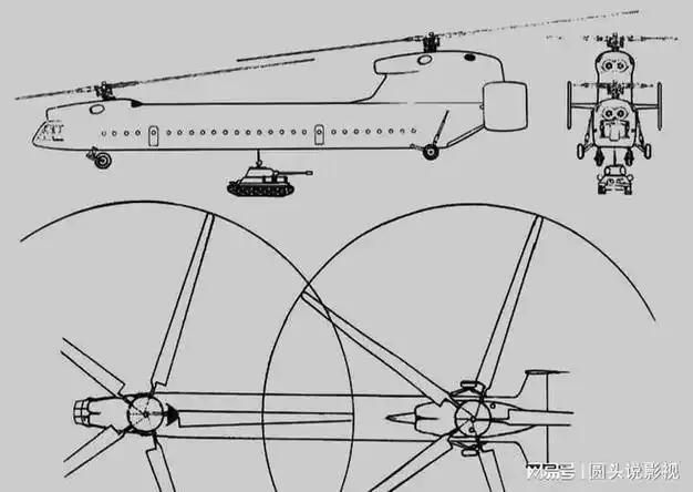 失落的苏联100吨超重型直升机, 可吊运主战坦克的雅克-60