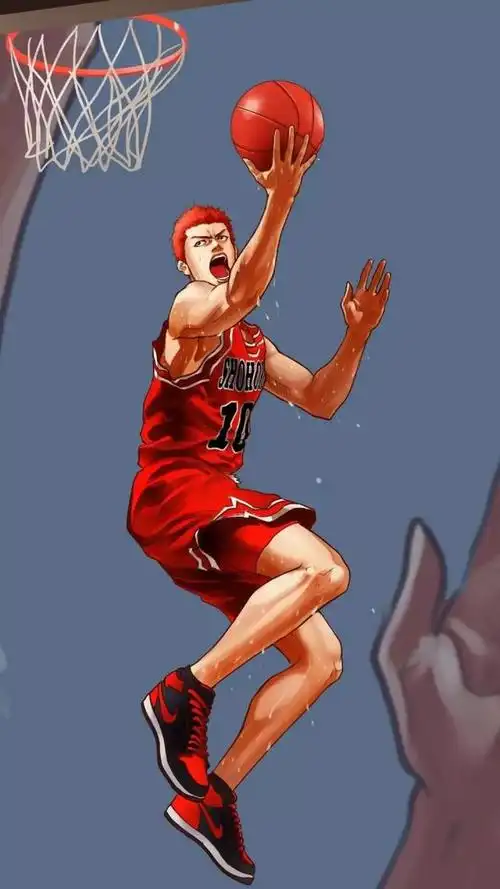 灌篮高手:经典高清壁纸为大家奉上,樱木一身腱子肉真是太帅了