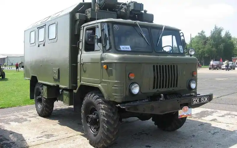 前苏联嘎兹-66轻型军用卡车