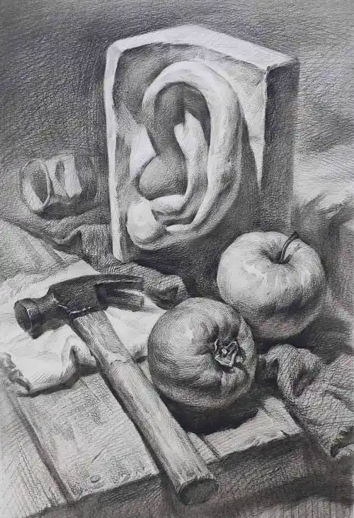 2022湖北美术高考素描静物湖北美术学院2020年速写考题