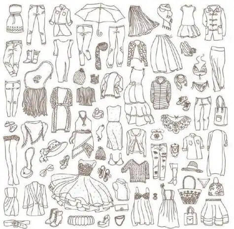 衣服的简笔画漫画关于q版人物简笔画可爱女生的图片呆萌的卡通动漫