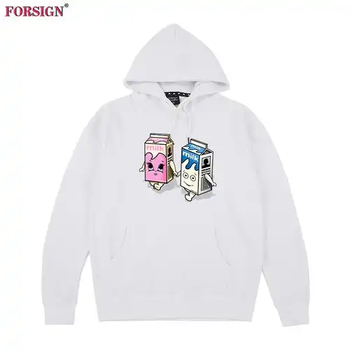 blur模糊乐队牛奶情侣小清新卡通动漫大学生青少年卫衣