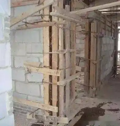 构造柱免支模如何施工工艺详解