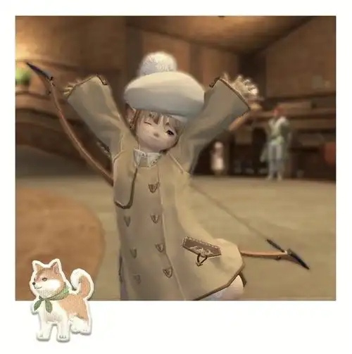 拉拉肥  #ff14豆豆柴红茶川豆芽一只