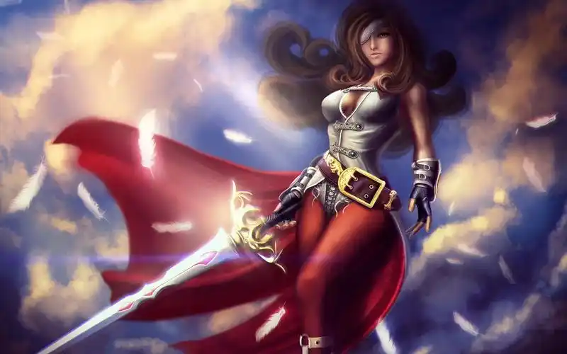 精美游戏人物cg