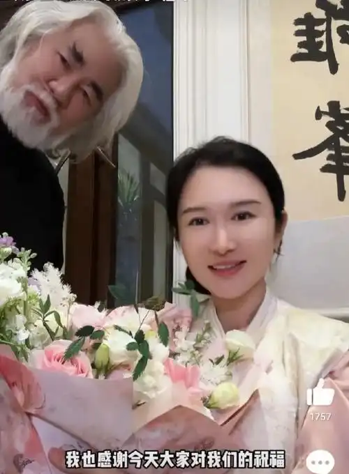 张纪中72岁一把年纪了,竟然还能让妻子怀孕,对此杜星霖回应到"70多岁